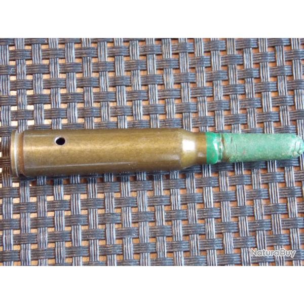 7.5 X 54 - BALLE PAPIER - ETUI ACIER LAQUE - Marquage : TE CCM 5.55