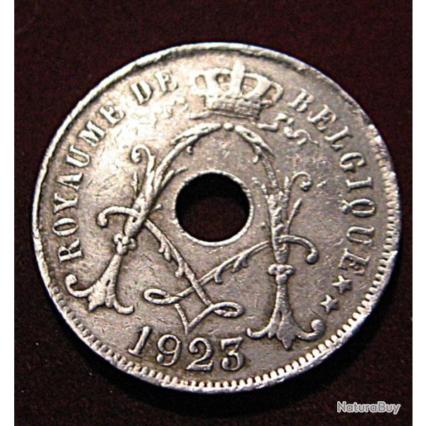 Belgique piece de 25 centimes 1923  (royaume de Belgique) ttb