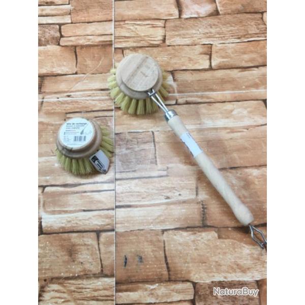 Brosse � vaisselle en h�tre