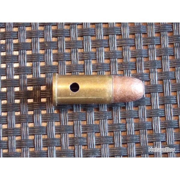 38 SMITH ET WESSON SHORT - BALLE PLOMB CUIVRE - Marquage / DOMINION 38 S�W