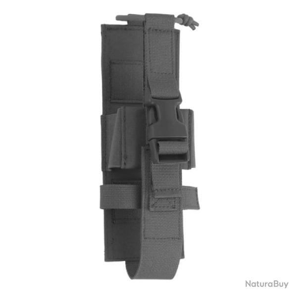 Pochette lat�rale pour radio tactique Syst�me auto-agrippant -*MOLLE GRIS- LIVRAISON GRATUITE !!