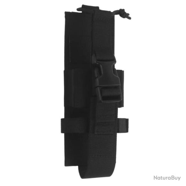Pochette lat�rale pour radio tactique Syst�me auto-agrippant -*MOLLE NOIR- LIVRAISON GRATUITE !!