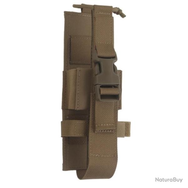 Pochette lat�rale pour radio tactique Syst�me auto-agrippant -*MOLLE TAN- LIVRAISON GRATUITE !!