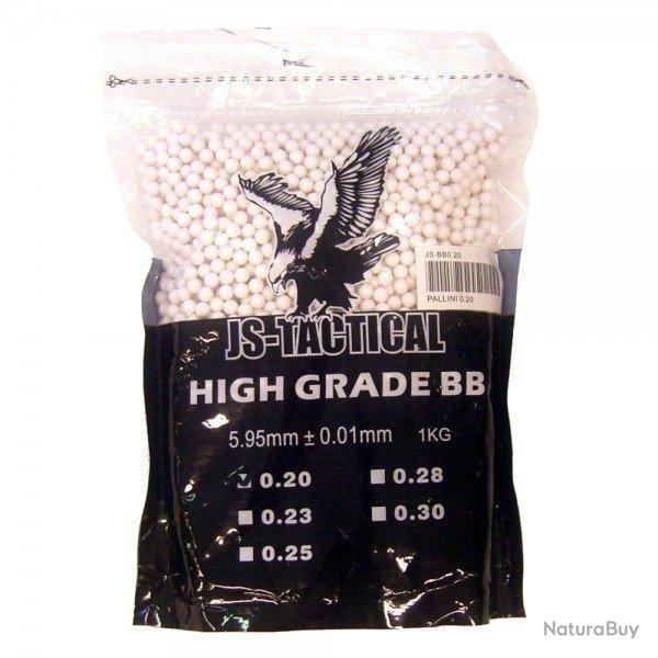 Sachet de 1 kg de Billes (JS Tactical) 0.20 Non