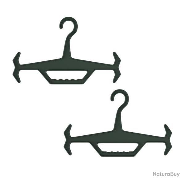 Lot de 2 cintres tactiques - Verts - LIVRAISON GRATUITE