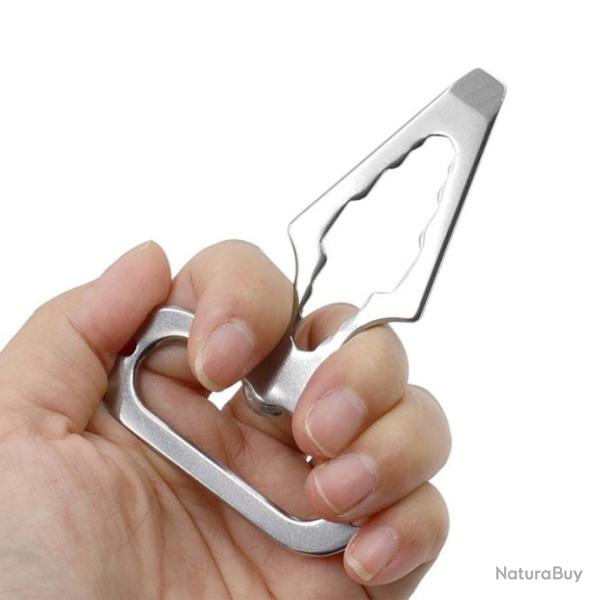 Porte cl� d'auto d�fense 4 en 1