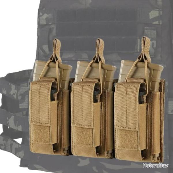 Poudres � triple chargeur, syst�me Molle-*TAN*