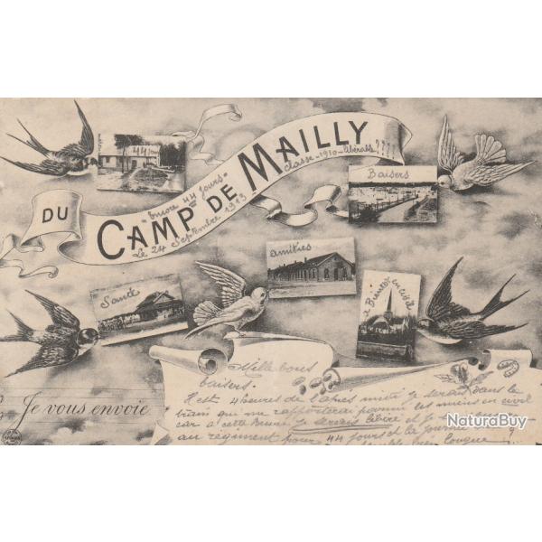 CPA -Du CAMP de MAILLY