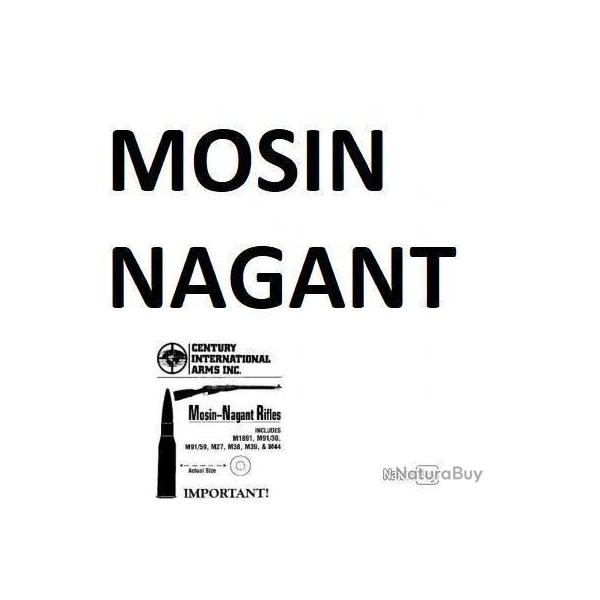 3 notices + �clat�s fusil MOSIN NAGANT (envoi par mail) - VENDU PAR JEPERCUTE (m2223)