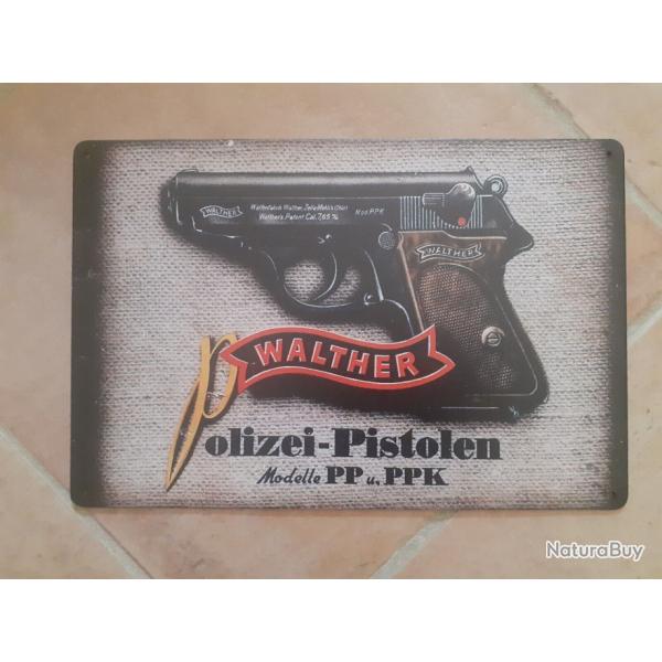 WALTHER PP PPK Plaque decoration modele 2 - Id�e Cadeau