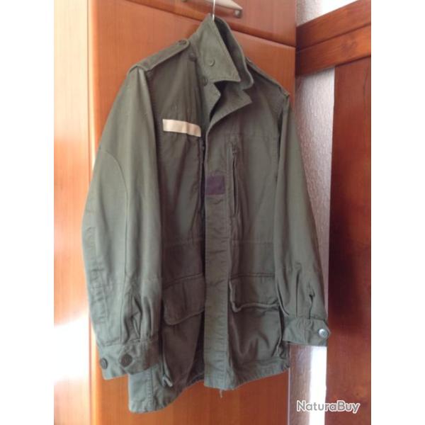 Treillis M64 satin300, veste et pantalon.