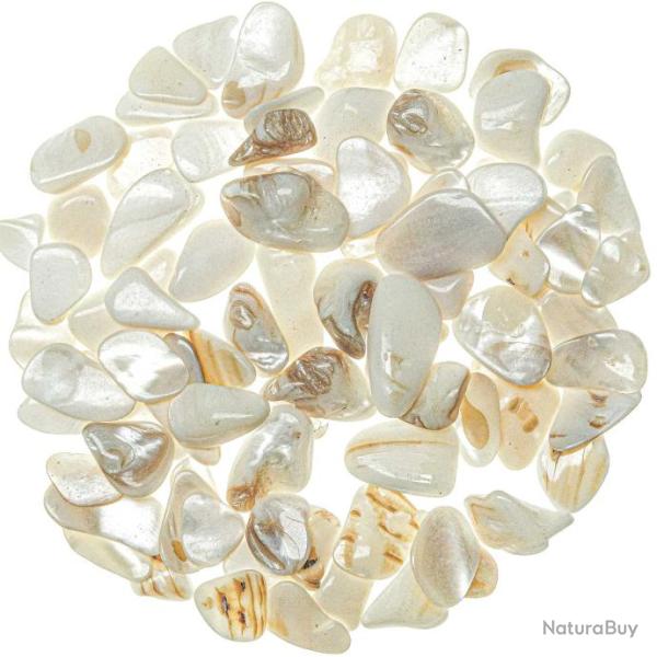 Eclats de nacre blanche - 1,5 � 3 cm - 100 grammes