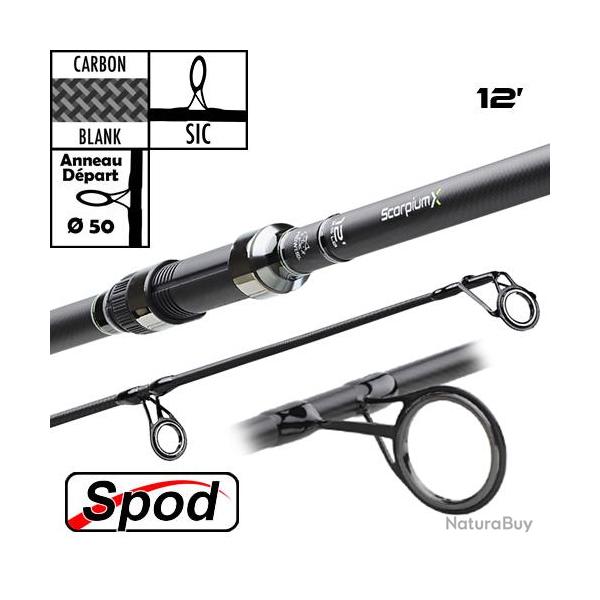 Canne Prowess Scorpium X Spod 50mm 12' 5Lbs