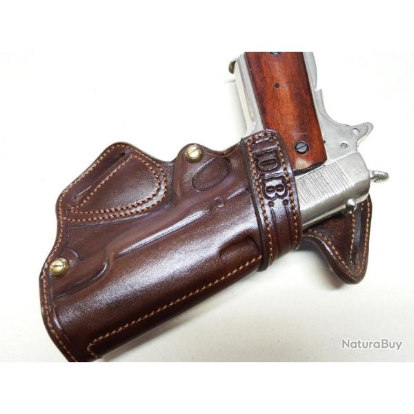 ETUI CUIR BACK to BACK pour 1911 (Entreprise artisanale fran�aise)