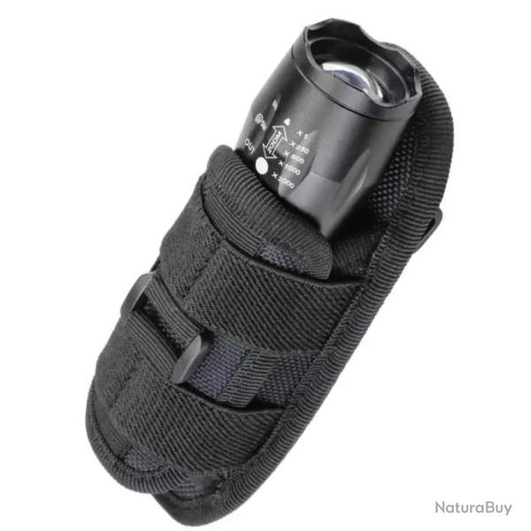 Etui rotatif en cordura pour port lampe de poche � la ceinture