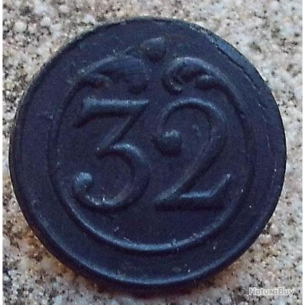 Bouton 32� de Ligne 1� Empire,petit module