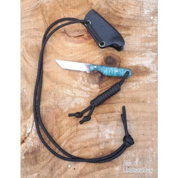 Couteau artisanal,  pi�ce unique !! Offre de No�l 95� !!!!