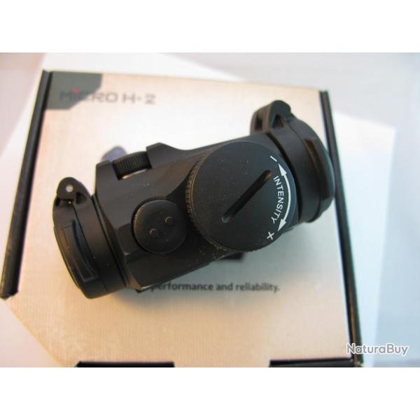 Aimpoint Micro H2 2Moa, noir, sans montage int�gr� pour rail weaver