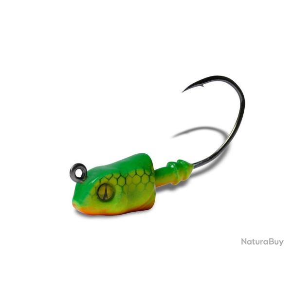 T�te Plomb�e VMC Ori Jig Fire Tiger 17g par 3 n�2/0