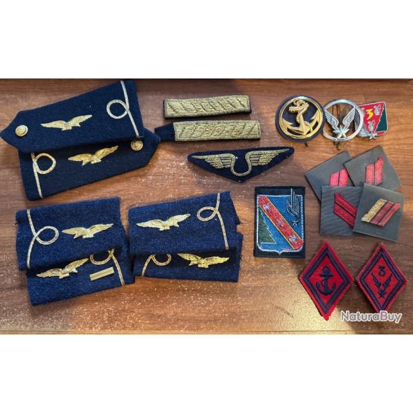 Lot insignes militaire fran�ais aviation