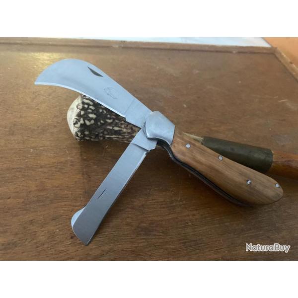 COUTEAU DOUBLE LAME   GRAND MODELE  TECK (2025   N     1