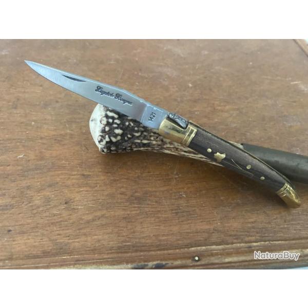 COUTEAU  LAGUIOLE  DE POCHE MANCHE PALISSANDRE  (2025)    n    3