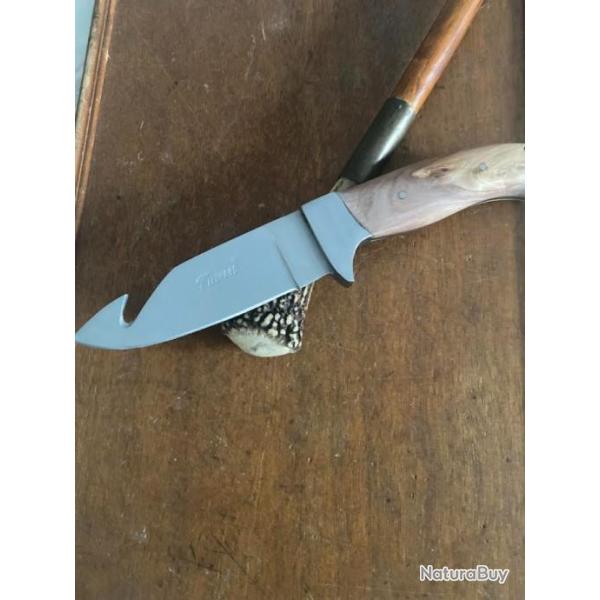 COUTEAU A DEPECER  FULL TANG LEOPARD  2025