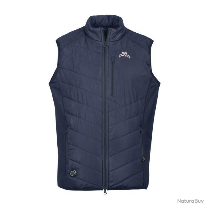 Gilet Chauffant électrique Rechargeable USB Unisexe Gris/noir 4XL | Veste Chauffante Hiver Avec Col Chauffant | Pour Extérieur Et Intérieur - 6