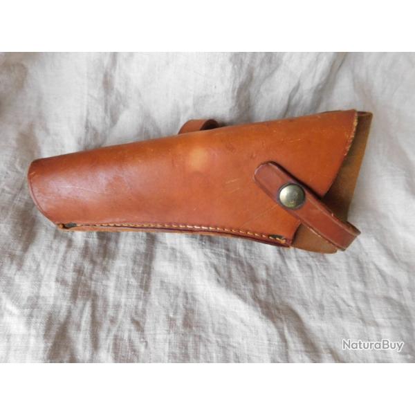 USA WESTERN : HOLSTER GAUCHE POUR COLT REMINGTON ? BRAUER BROS St LOUIS MO.