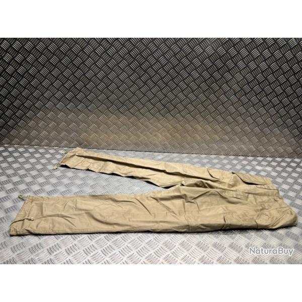 pantalon cargo parachute pg wing essex uk beige taille 28