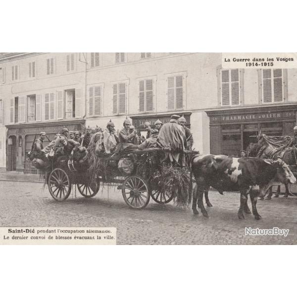 CPA -  Saint-Die pendant loccupation Allemande