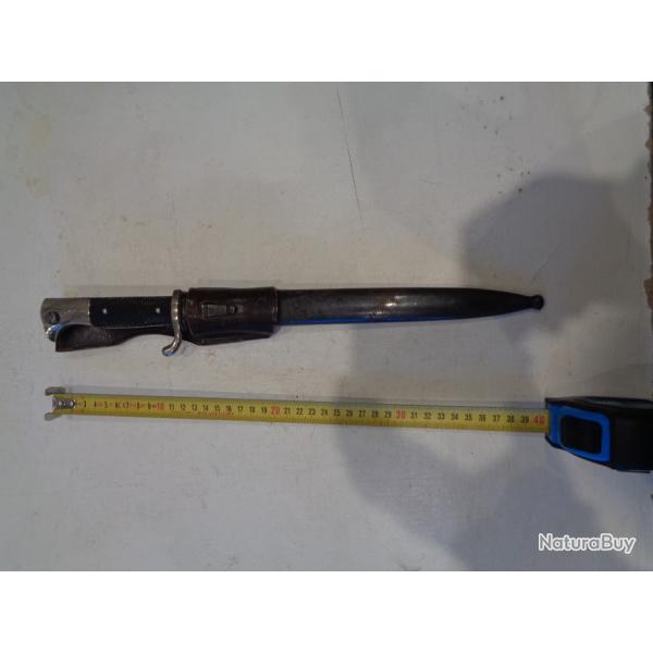 Ba�nnette de sortie avec son gousset, Allemagne WW.2