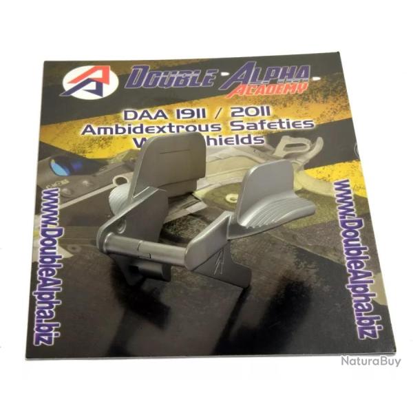 S�curit� ambidextre pour 1911 Double Alpha Academy