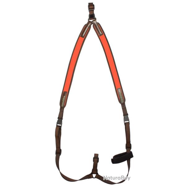 Bretelles en n�opr�ne type ''SAC � DOS'' pour carabine - Niggeloh