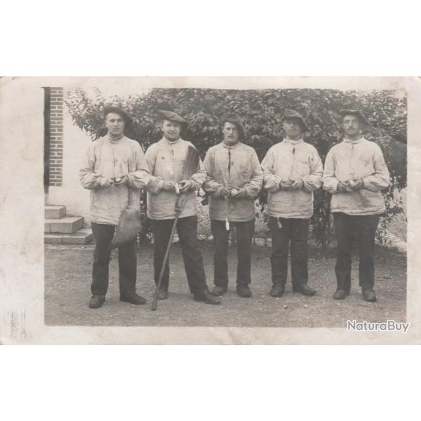 CPA -Carte Photo d'un groupe de soldats-N�799