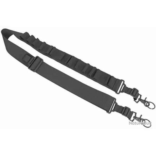 Sangle Cartouchi�re 2 points r�glable Noir