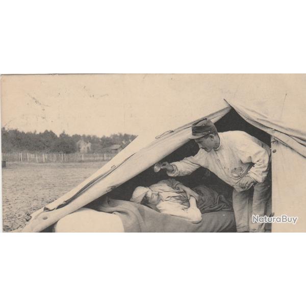 CPA - CAMP D AUVOURS . LE QUART D EAU-N�034