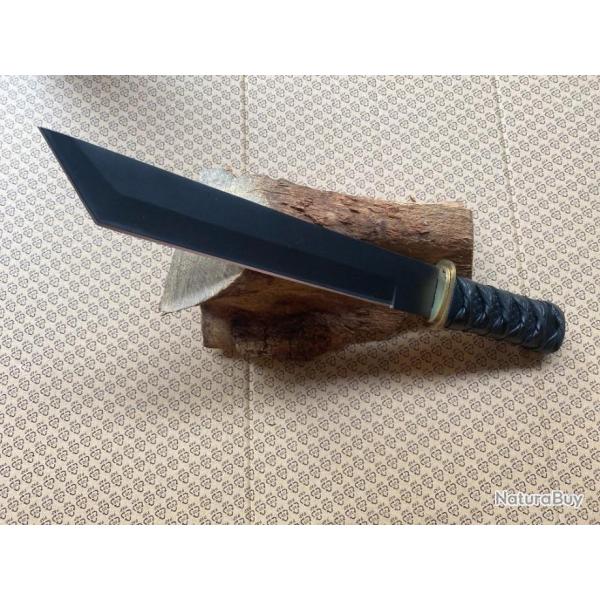 BLACK FRIDAY ? KATANA TANTO NOIR AVEC ETUI 0 (2025