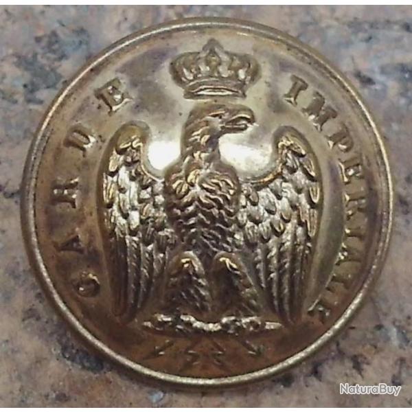 Bouton Officier Garde Imperiale Second Empire-Grand Module