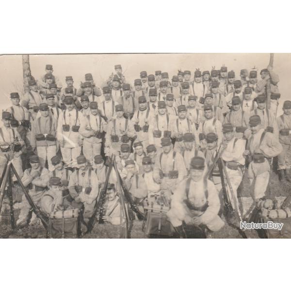 CPA - Carte Photo d'un groupe de soldats N�565