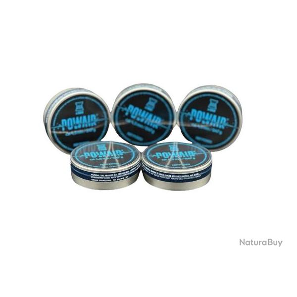 5X Bo�te de 500 plombs POWAIR 4,5mm � t�te plate