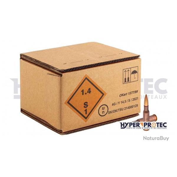 Berdan FMJ - Munition 7.62X54R carton 250