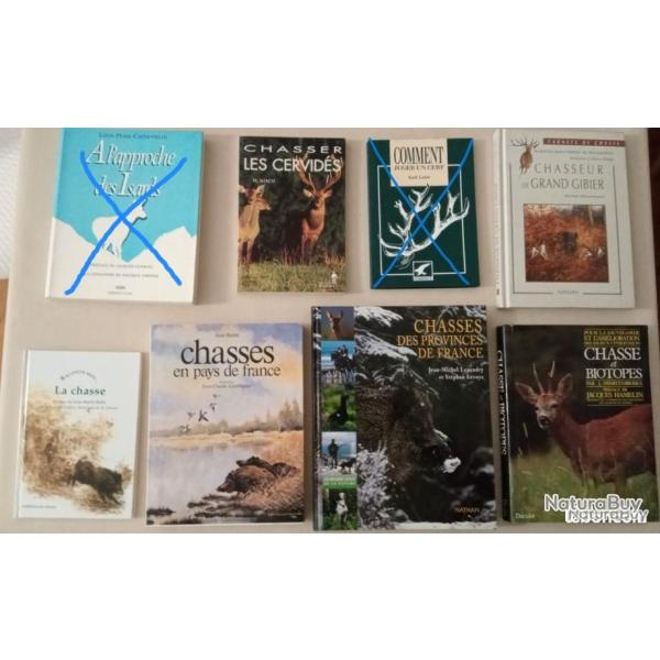 Ouvrages et beaux livres sur la chasse