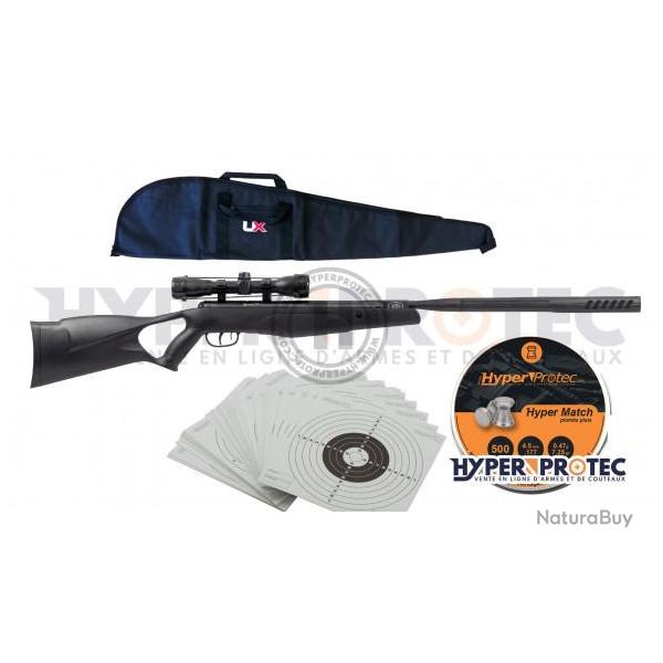 Pack Crosman F4 + Housse + Plomb + Cible