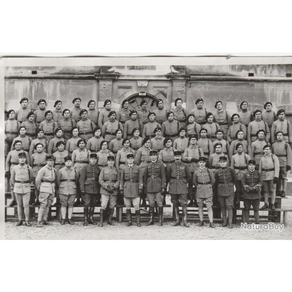 CPA - Carte Photo d'un groupe de soldats N� 585