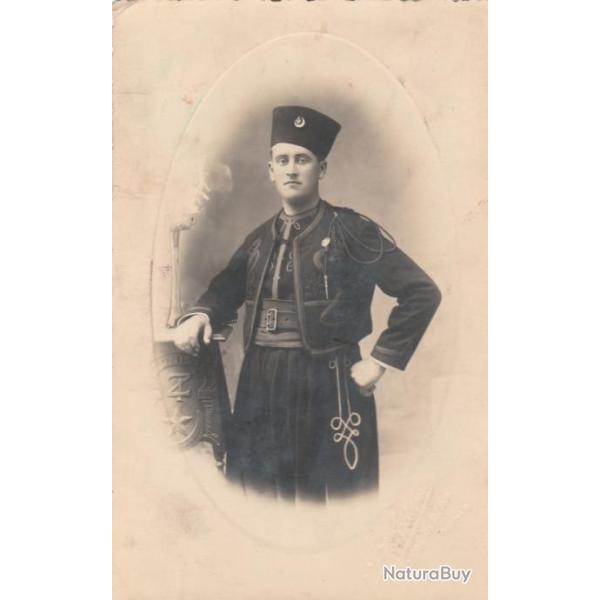 CPA-Carte Photo d'un soldat N�114