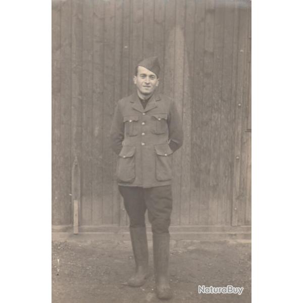 CPA-Carte Photo d'un soldat N�698
