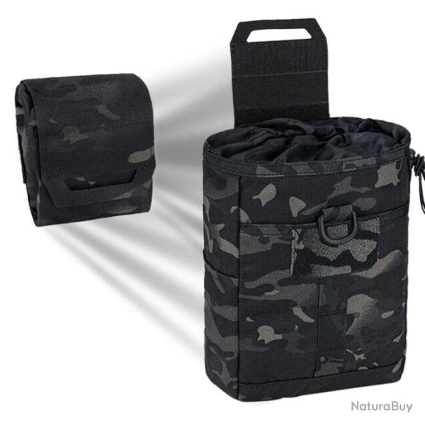Sac MOLLE � Montage sur Ceinture-*Multicam Black