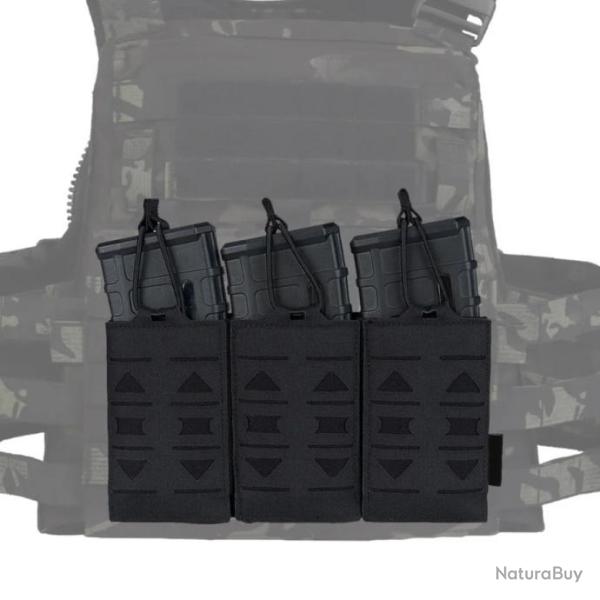 Sac MOLLE Triple R�sistant � L'abrasion de 5,56 Mm-*BLACK