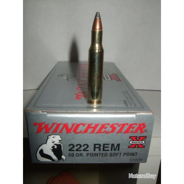 UNE!!!   CARTOUCHE cal.222 R�mington